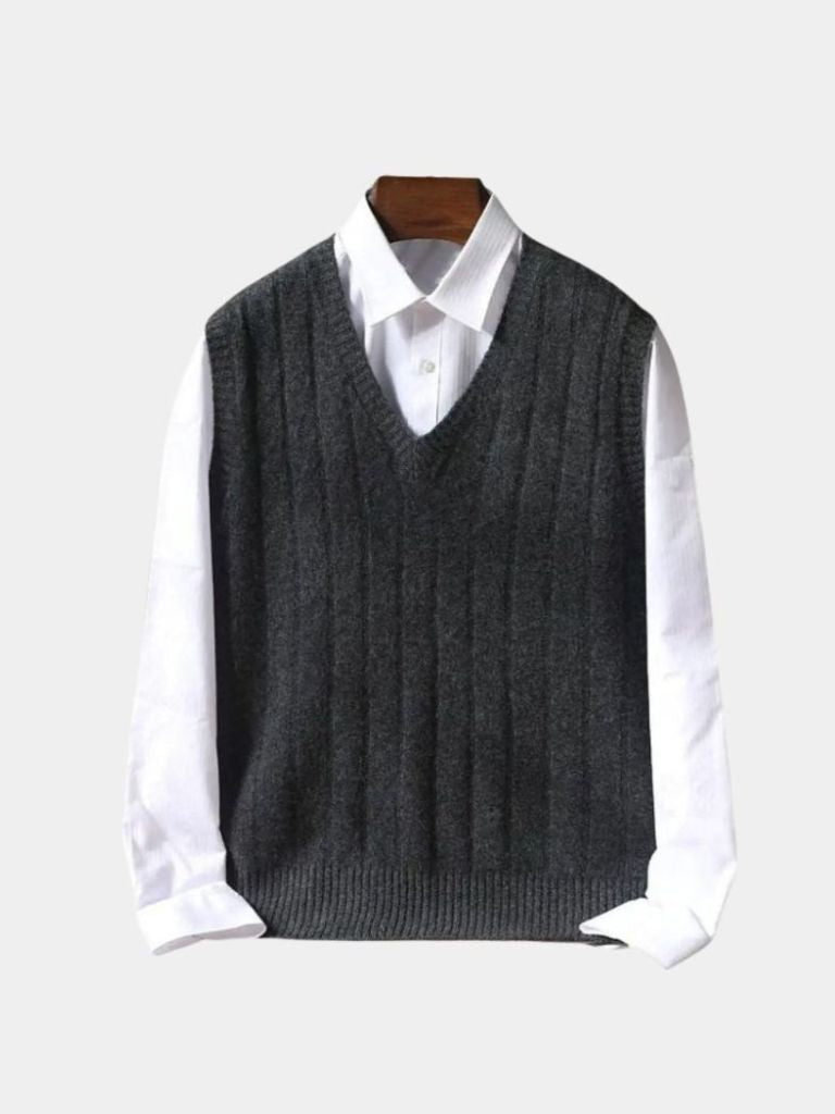 Gilet in Maglia Lana Merino - Viretti