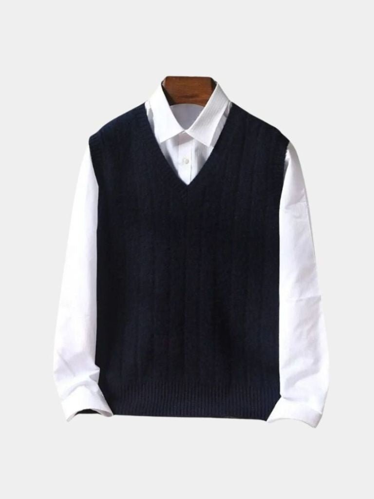 Gilet in Maglia Lana Merino - Viretti
