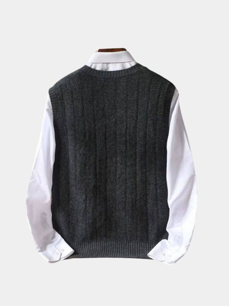 Gilet in Maglia Lana Merino - Viretti