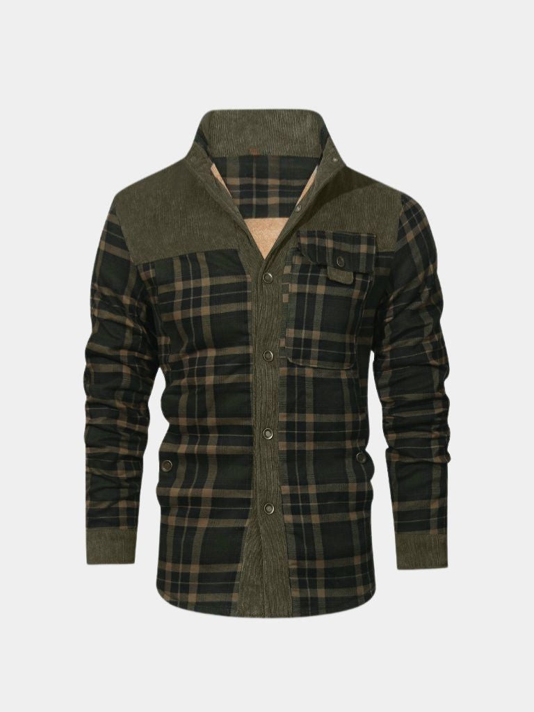 Giacca Flanella Rustica Redwood - Viretti