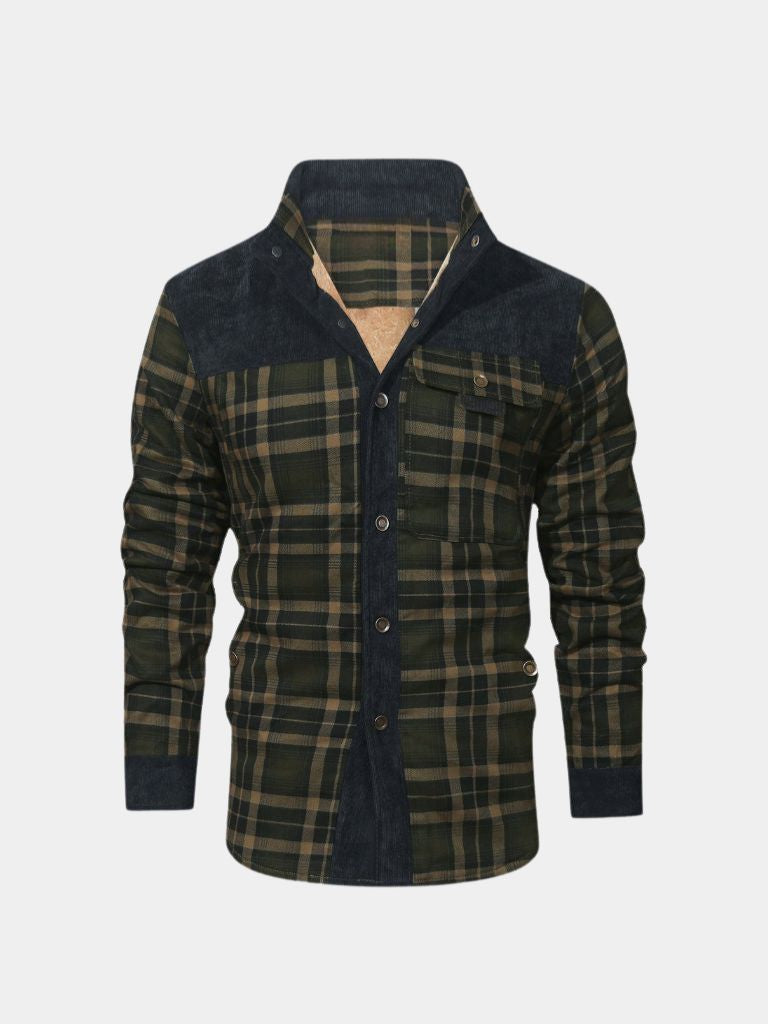 Giacca Flanella Rustica Redwood - Viretti