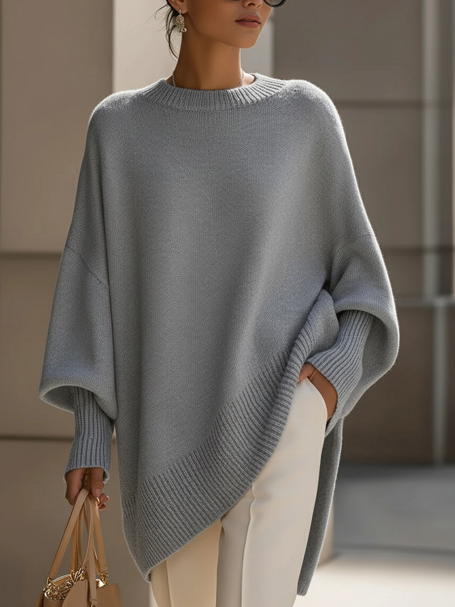 Maglione Poncho Oversize