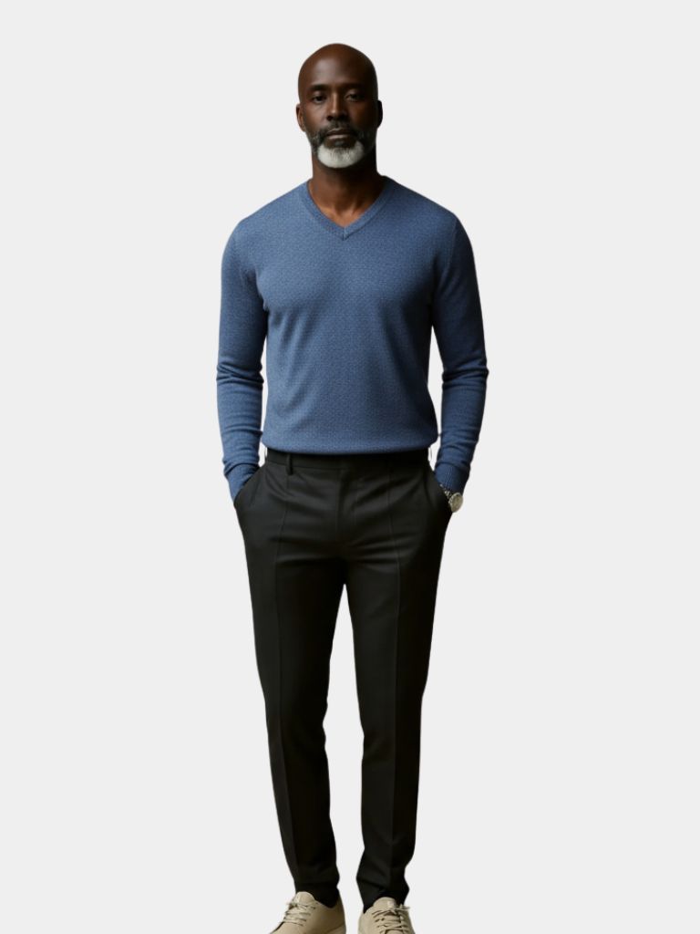 Maglione in Cashmere a V - Viretti