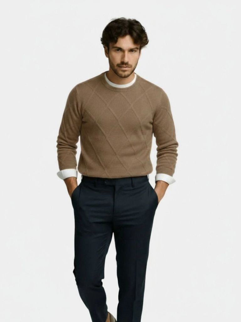 Maglione Premium in Cashmere François Blanchet - Viretti