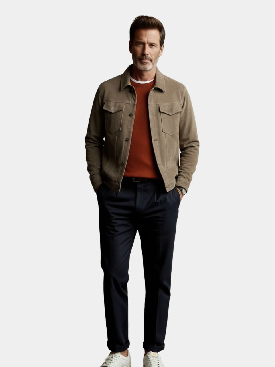 Giacca Aviatore in Pelle Laurent - Viretti