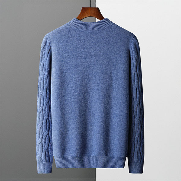 Maglione in Cashmere Jacquard Graham