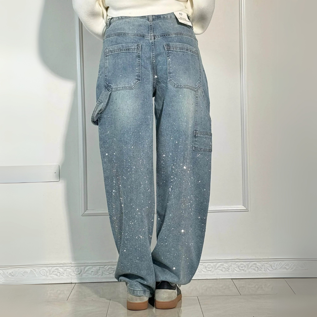 Paola | Pantaloni scintillanti