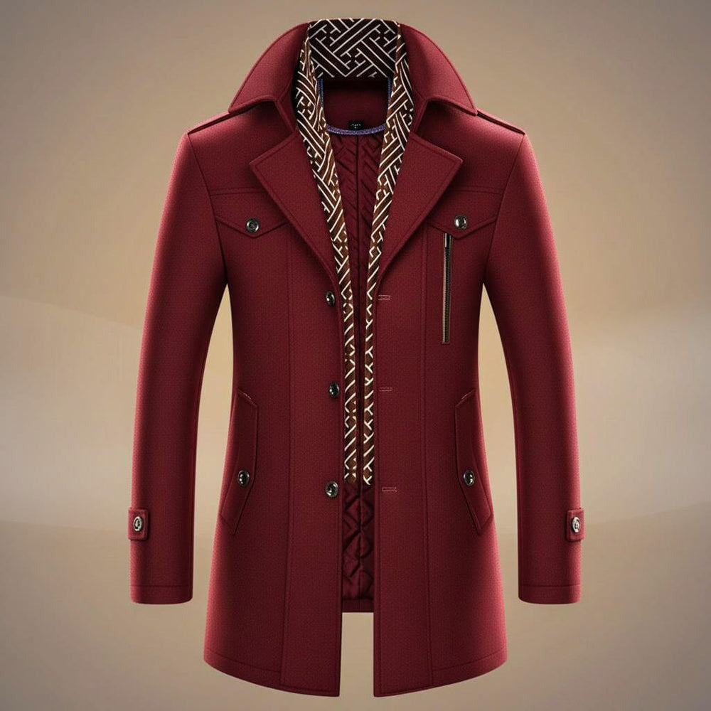 Cappotto in lana vergine