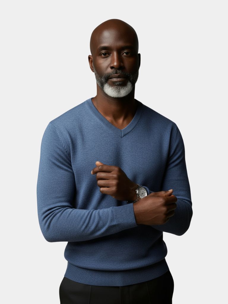 Maglione in Cashmere a V - Viretti