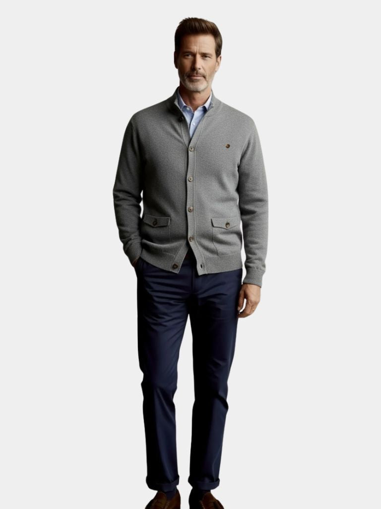 Cardigan con Collo Alto - Viretti