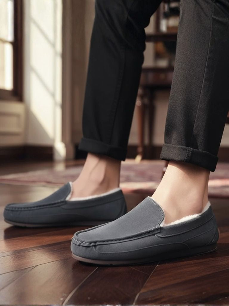 Valerio Suede Comfort Loafers - Viretti