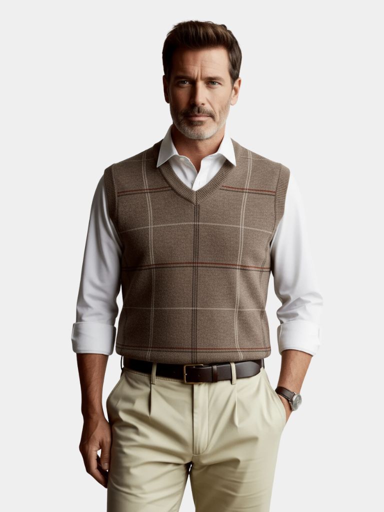 Gilet a Quadri Accademico - Viretti