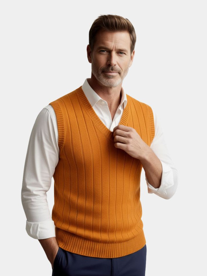 Gilet in Maglia Lana Merino - Viretti