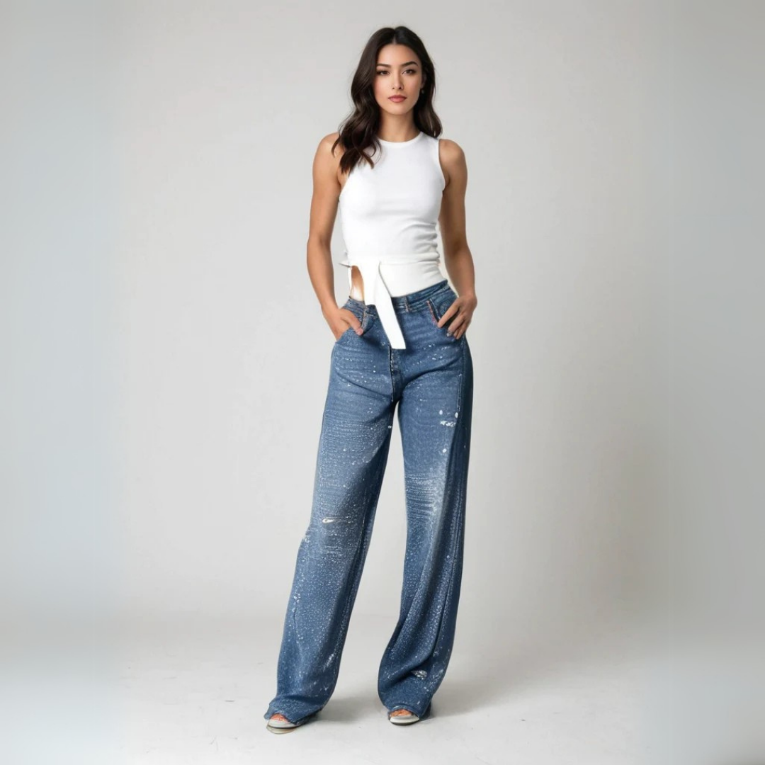 Paola | Pantaloni scintillanti