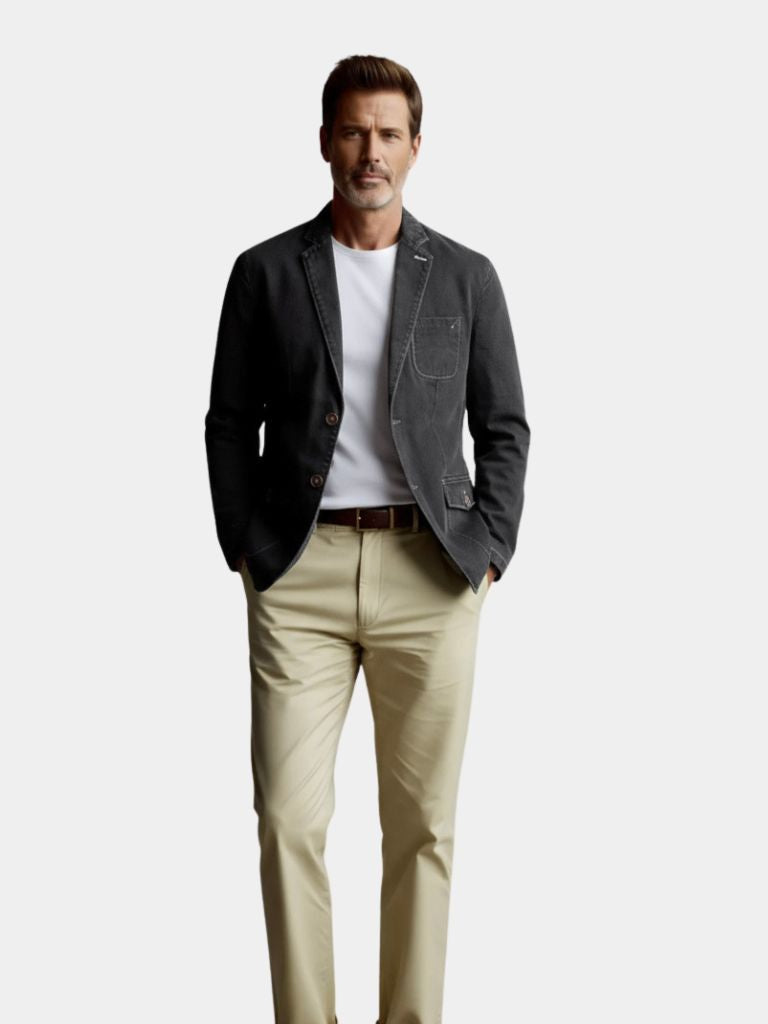 Giacca Blazer Denim Covenant – Viretti