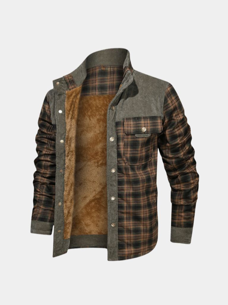 Giacca Flanella Rustica Redwood - Viretti