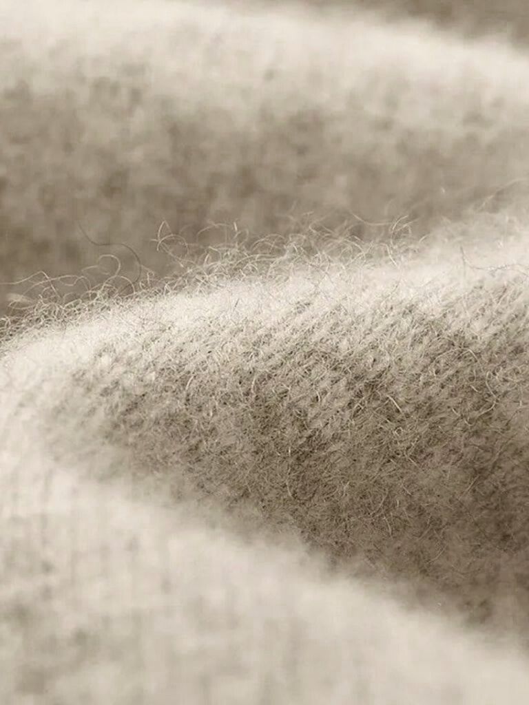 Cardigan in Maglia a V Lana Merino - Viretti