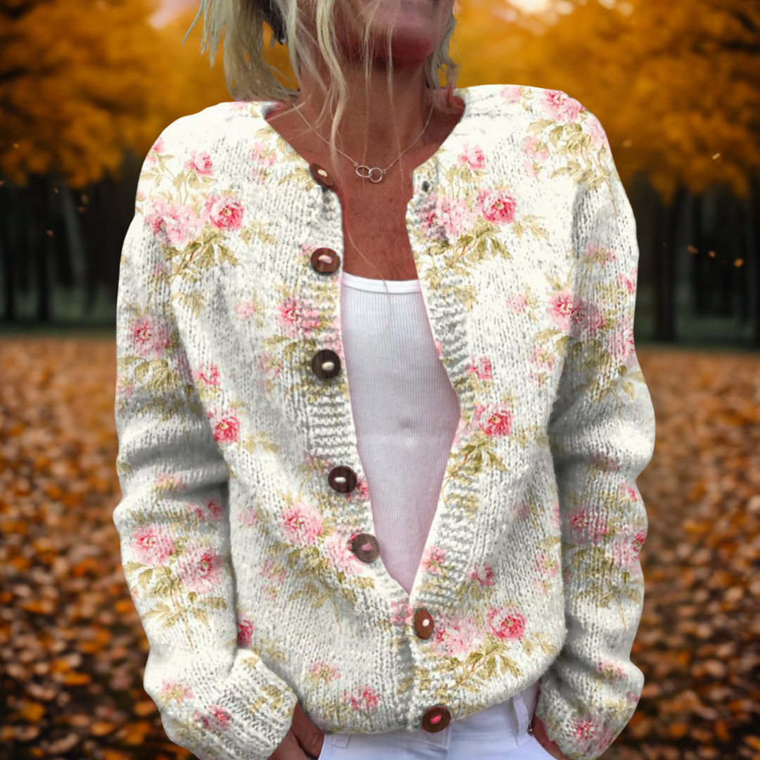 Jessie | Cardigan in Arte Floreale