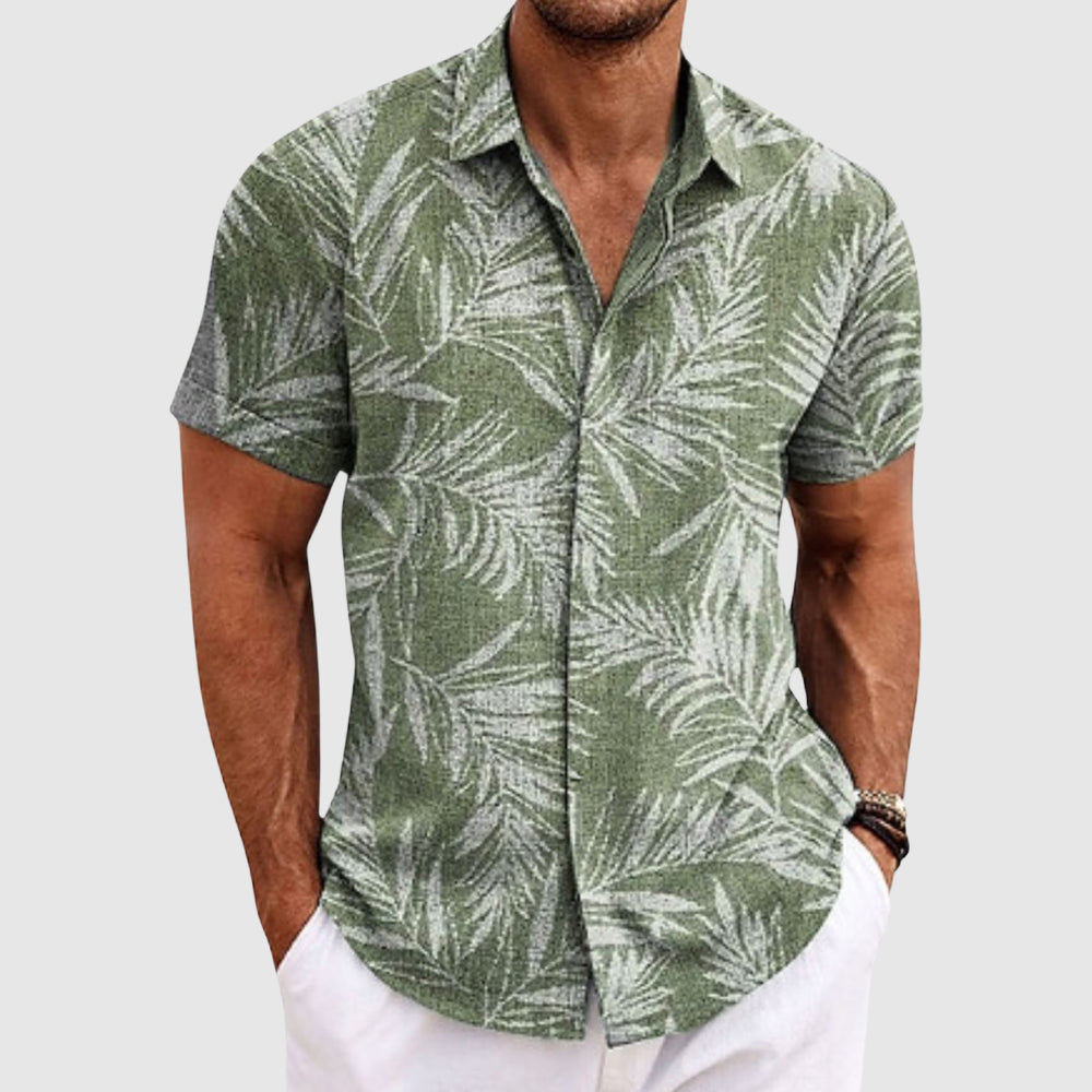 Camicia Palm Whisper Alessandro Veneti