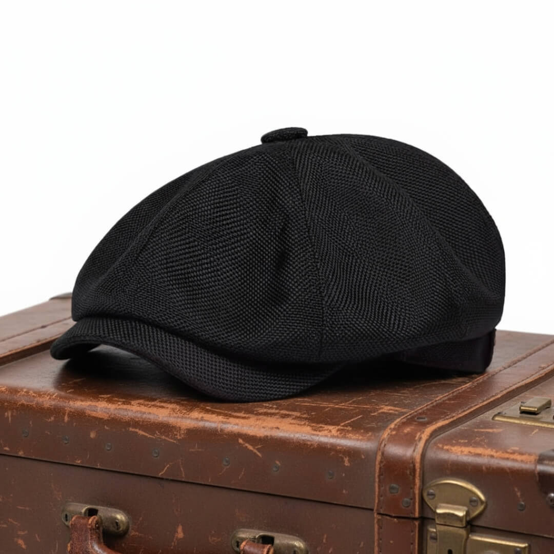 Cappello Newsboy in Cotone Texturizzato | PHOENIX
