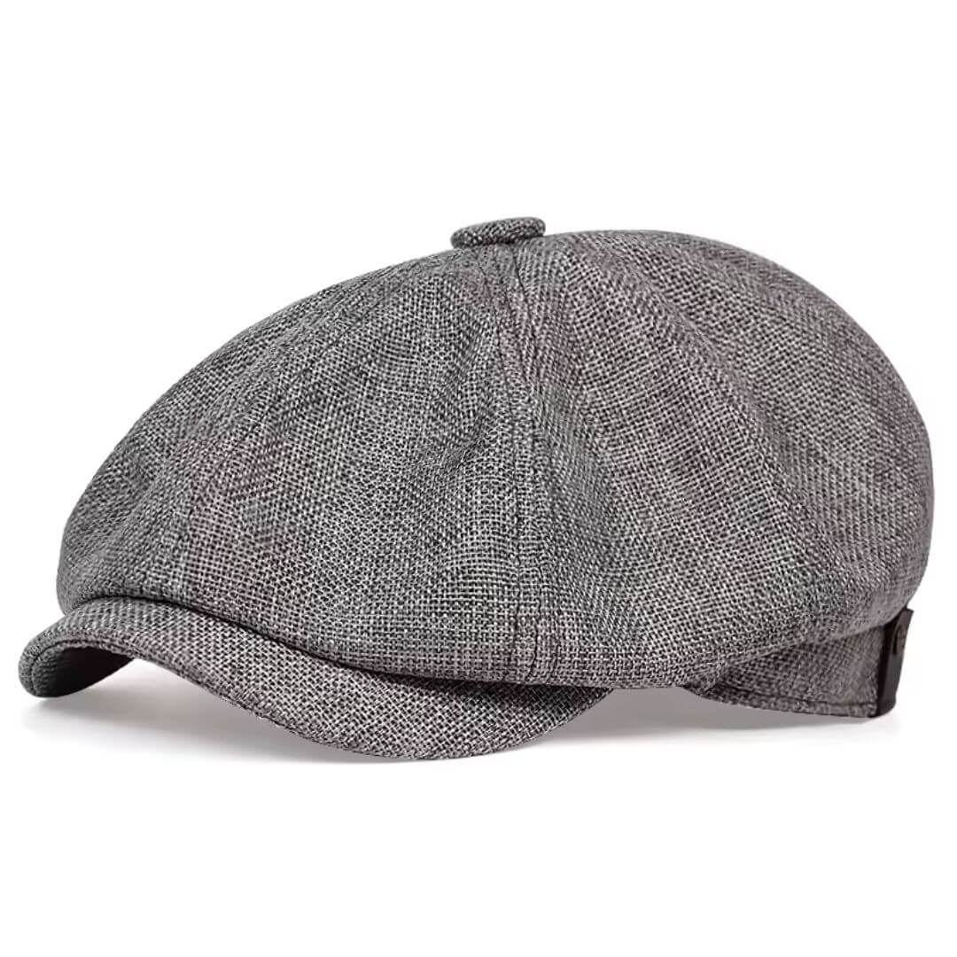 Cappello Newsboy in Cotone Texturizzato | PHOENIX