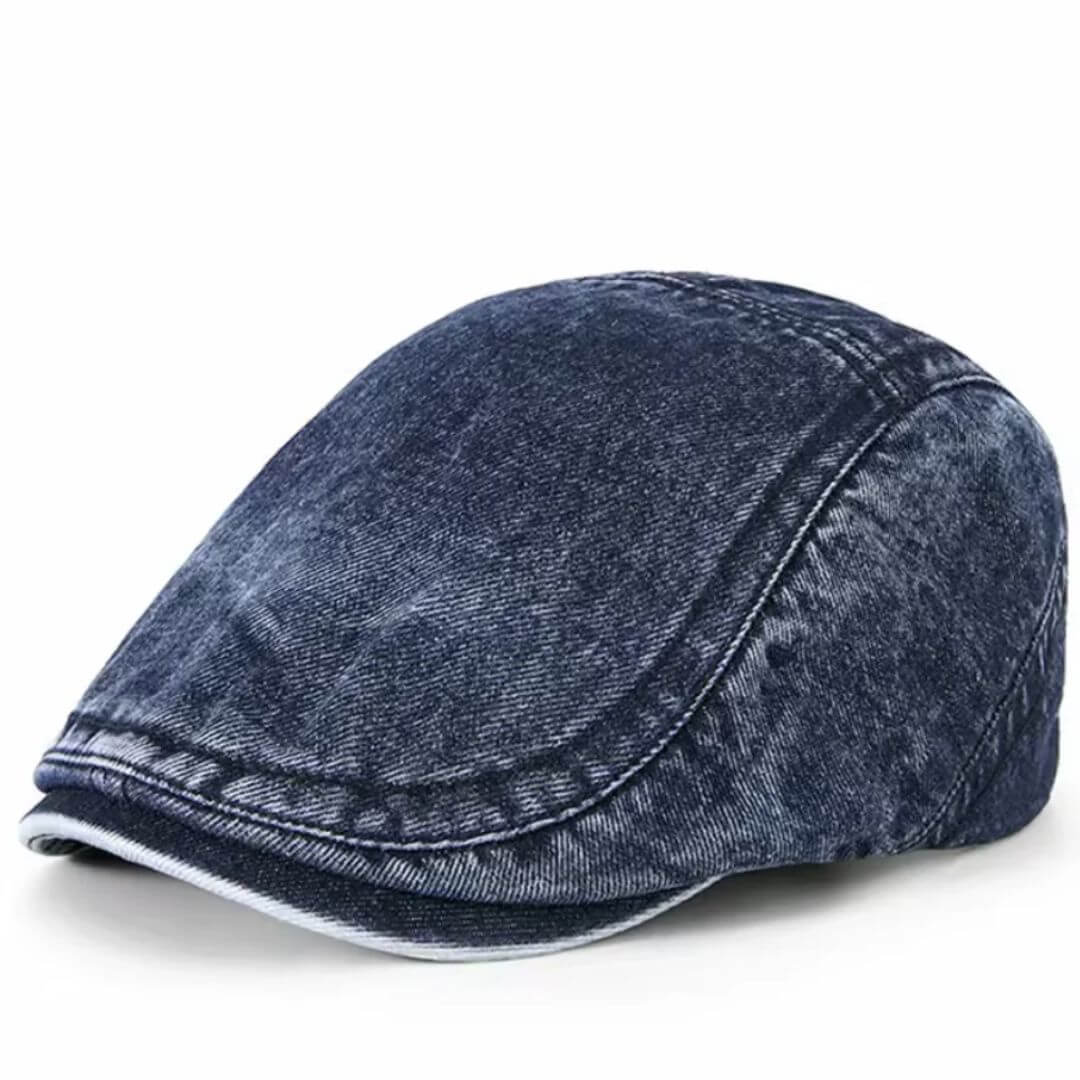 Cappello Piatto in Denim Lavato | LEXINGTON