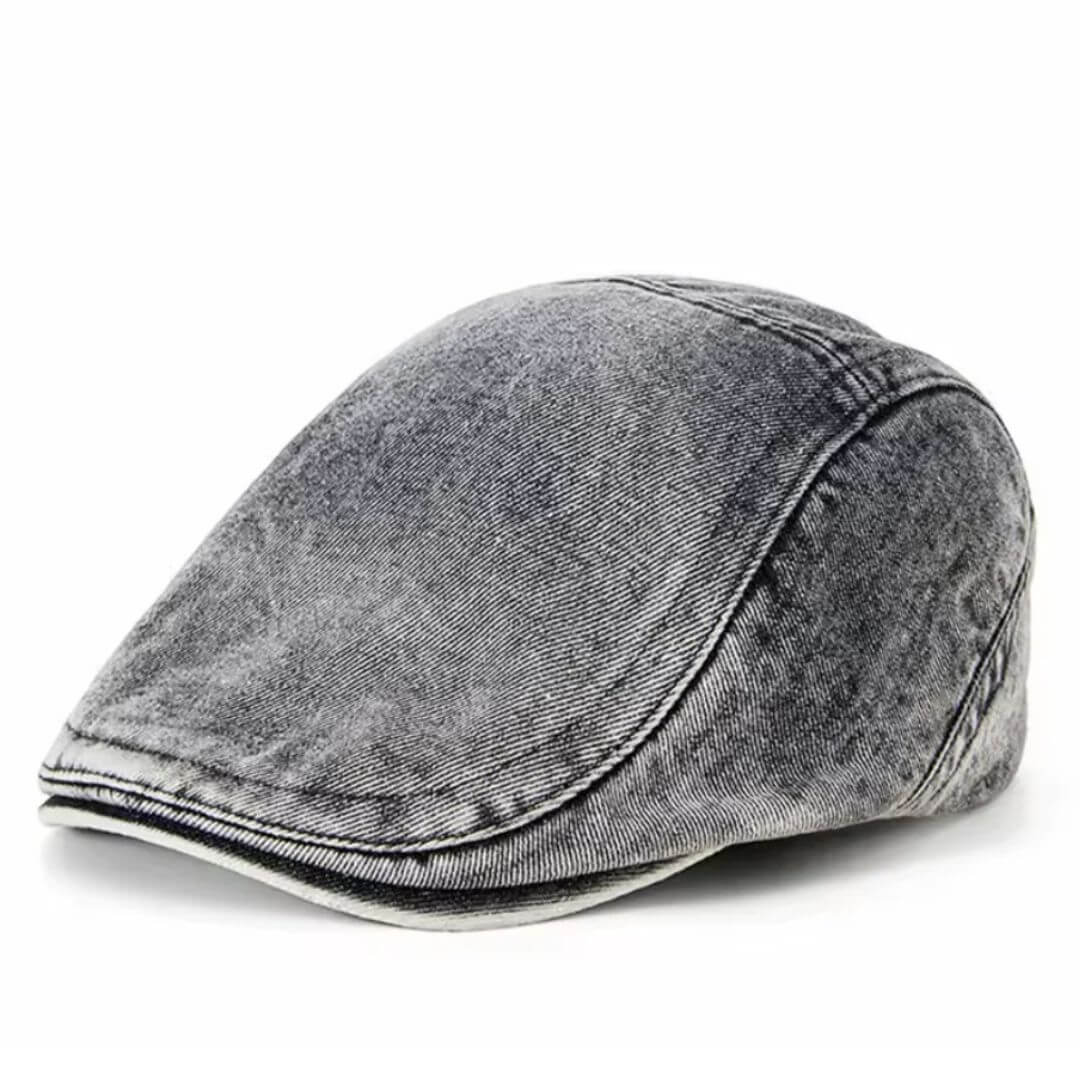 Cappello Piatto in Denim Lavato | LEXINGTON