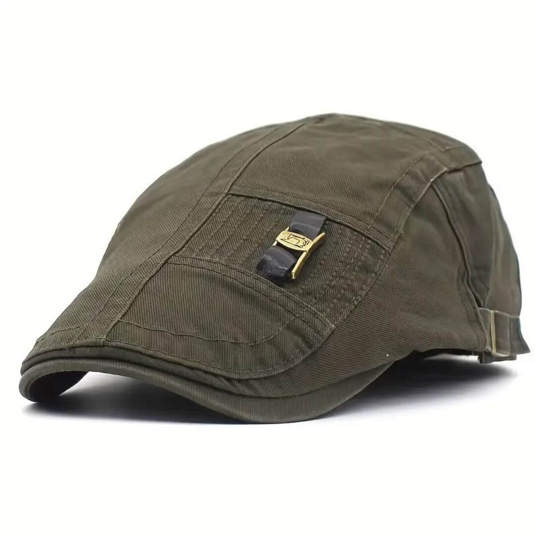 Cappello Piatto in Cotone Twill | HARTFORD