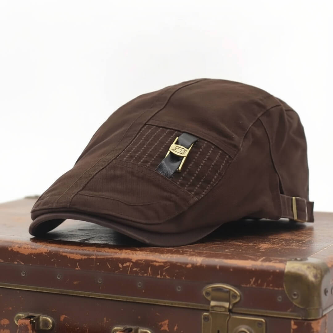 Cappello Piatto in Cotone Twill | HARTFORD