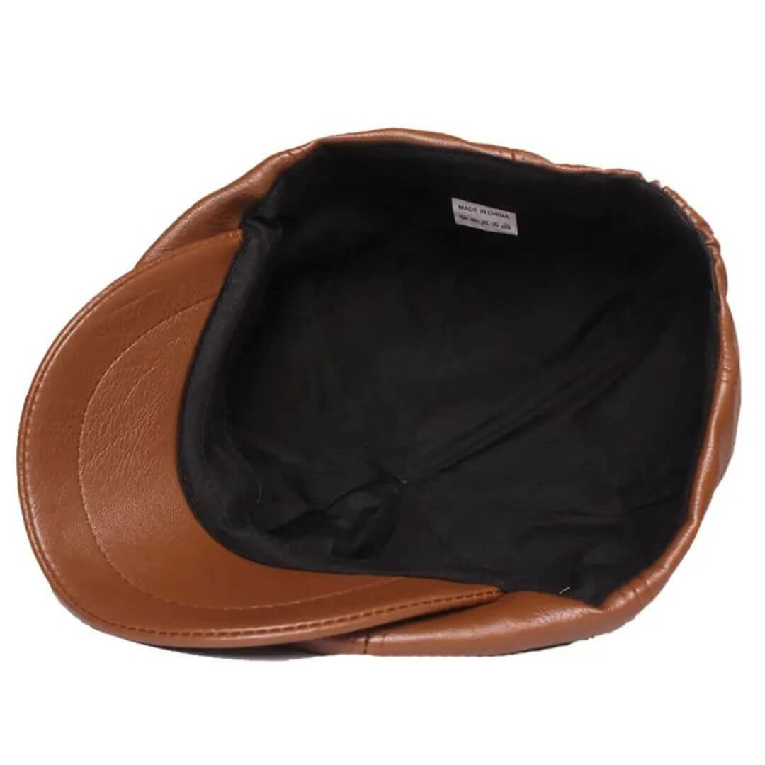 Cappello Piatto in Pelle | MONACO