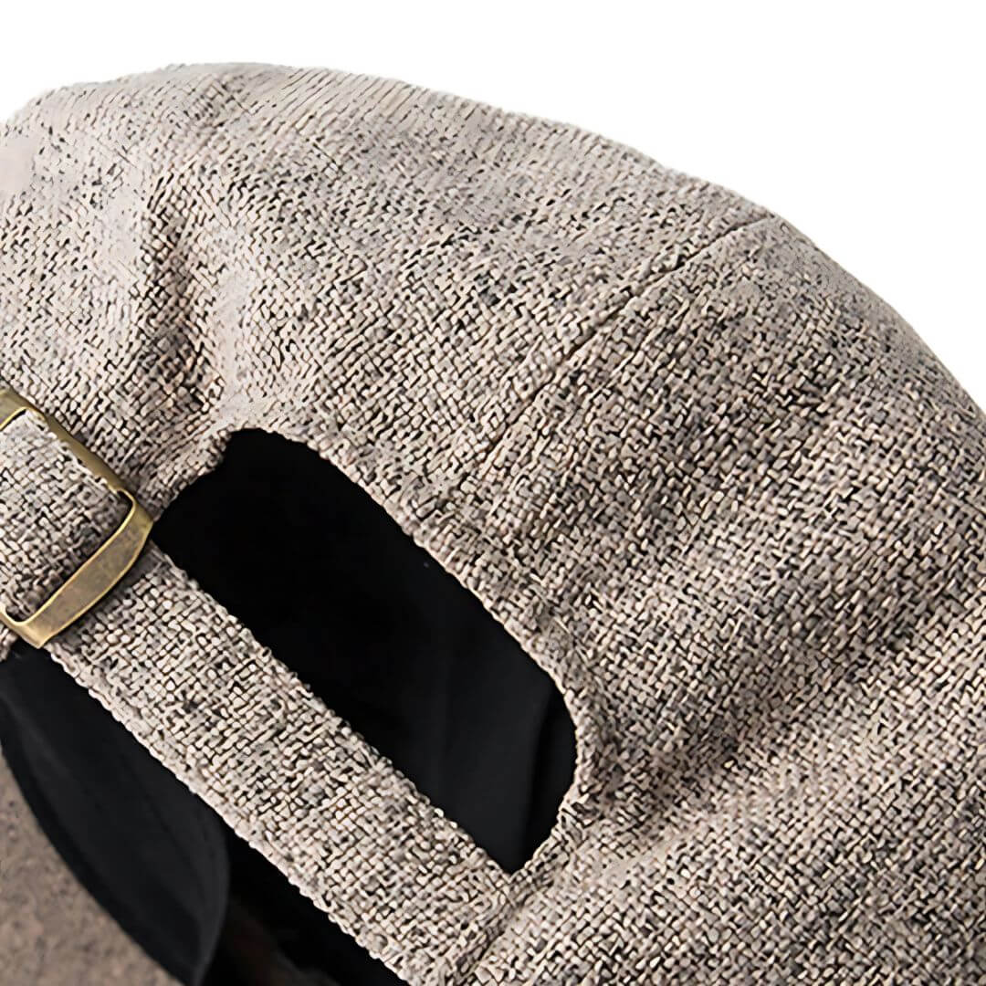 Cappello Piatto in Lino e Cotone | ASPEN
