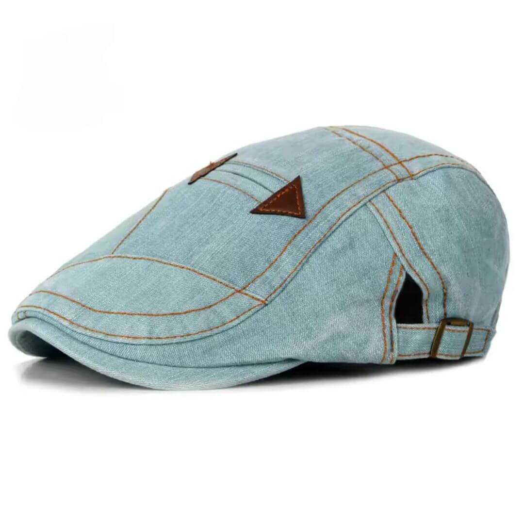 Cappello Piatto in Denim | BARSTOW