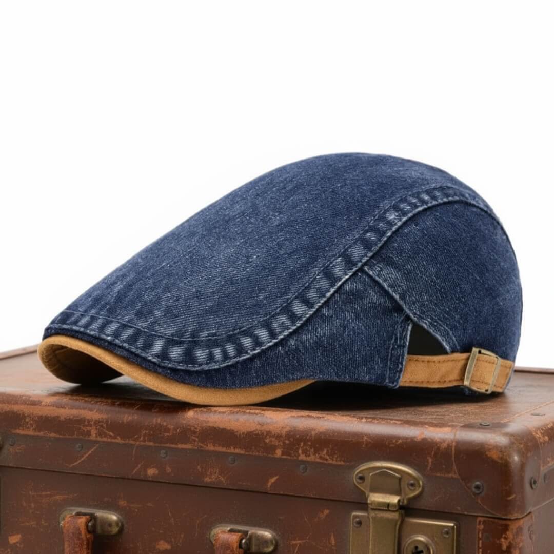 Cappello Piatto in Denim | FARGO