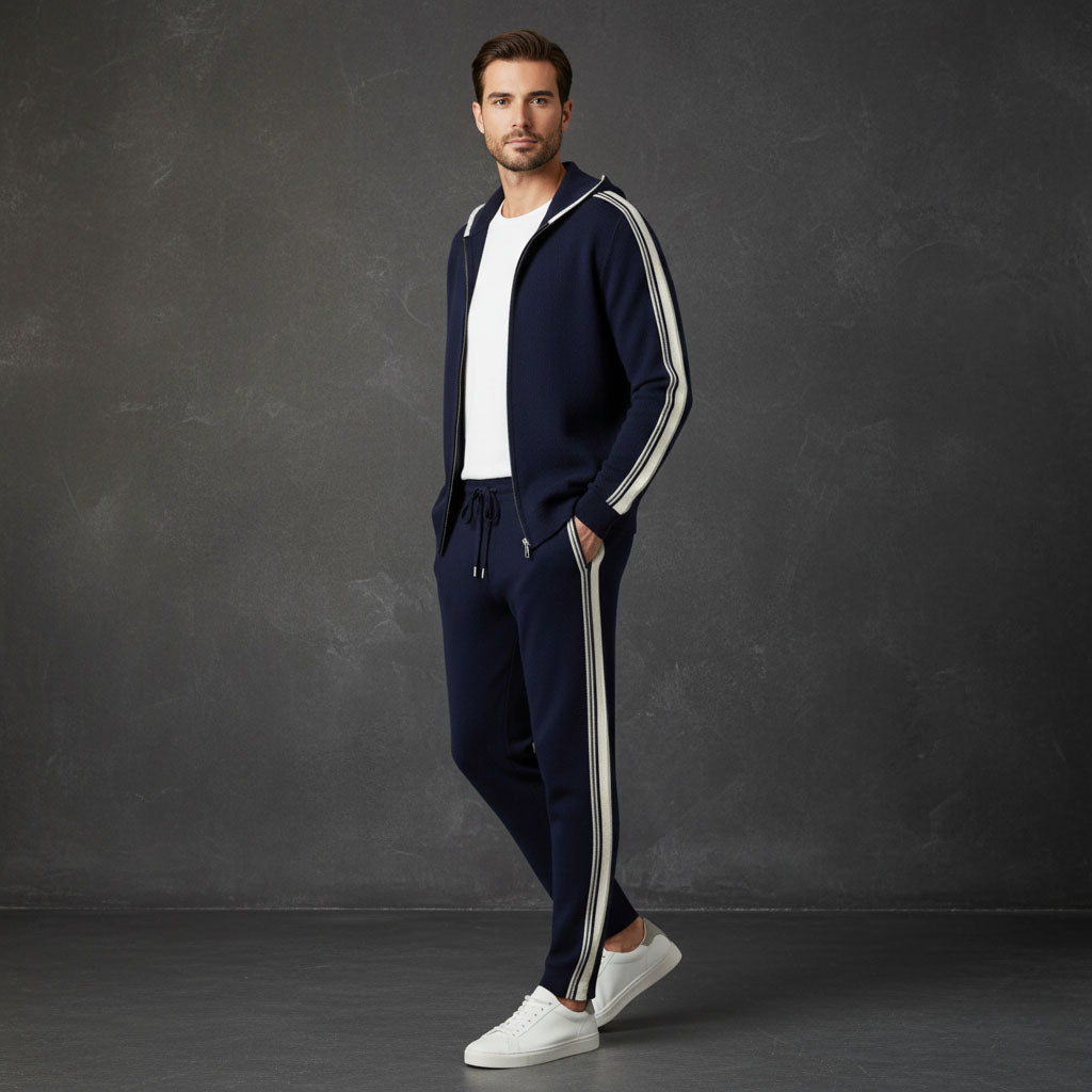 Tuta in Cashmere Ryu con Zip