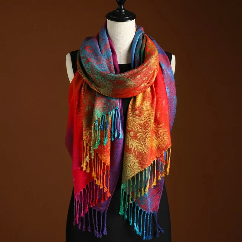Sciarpa in Cashmere Bohemien