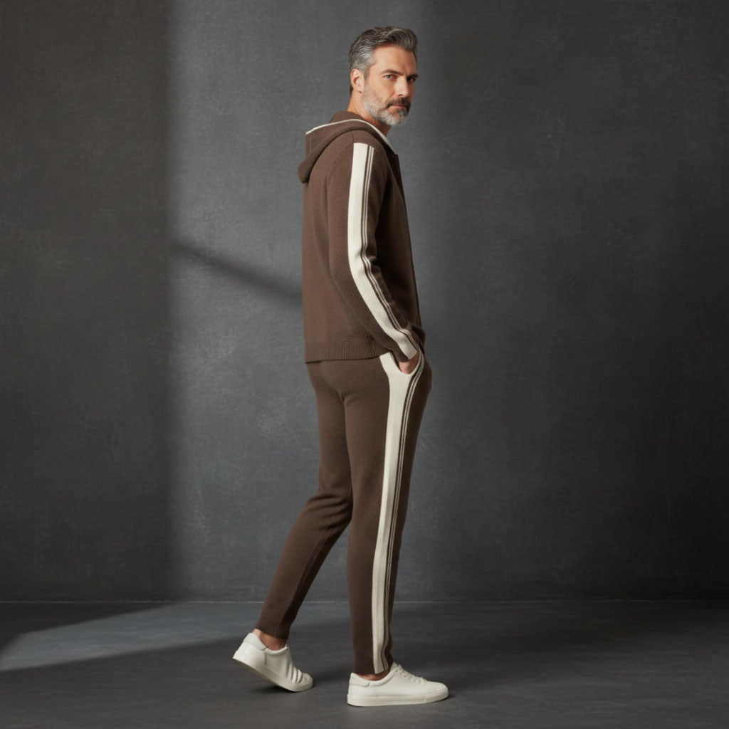 Tuta in Cashmere Ryu con Zip