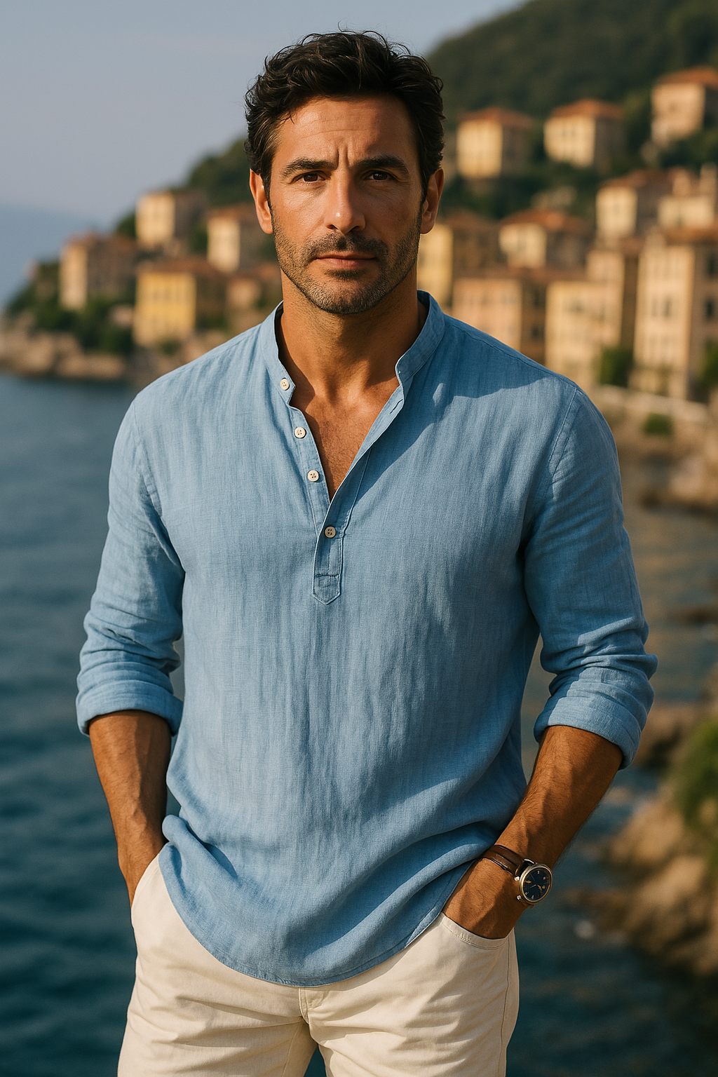 Viretti™ | Camicia Raffinata in Stile Italiano