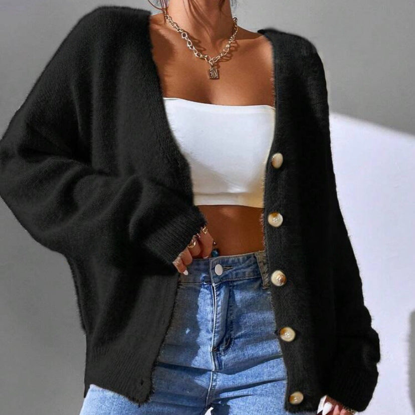 Cardigan in Visone Luxe Chloé Montclair