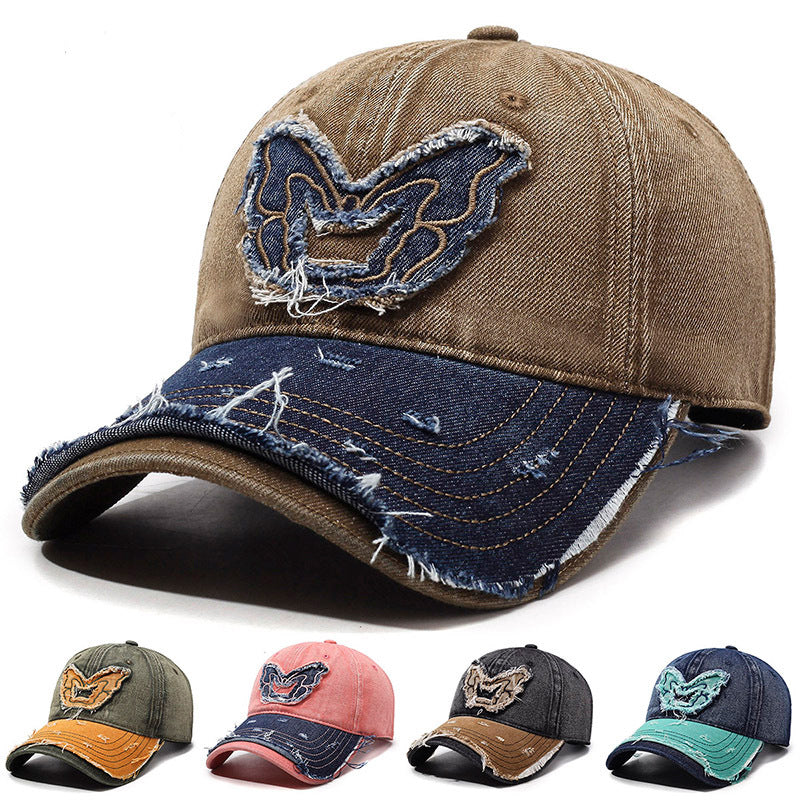 Cappellino da Baseball Denim Retro Wings