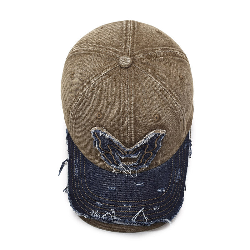 Cappellino da Baseball Denim Retro Wings