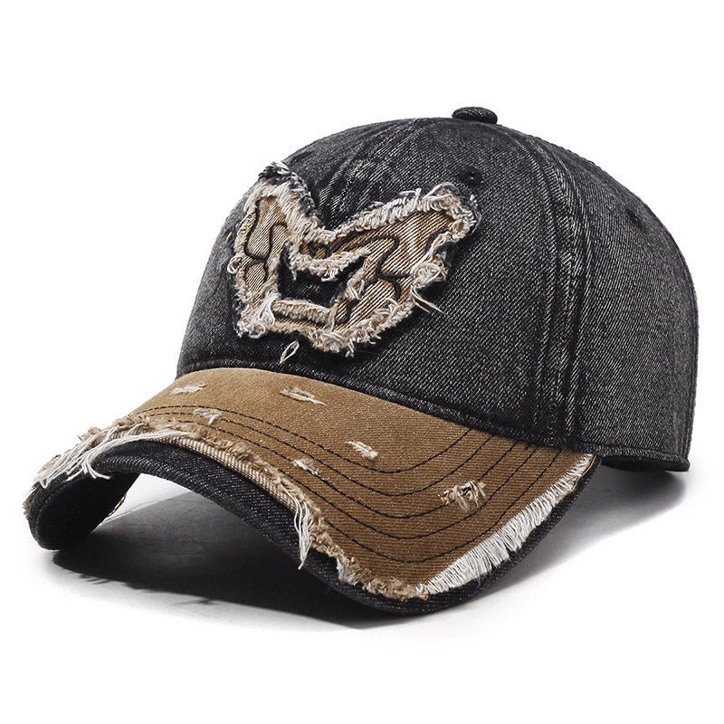 Cappellino da Baseball Denim Retro Wings