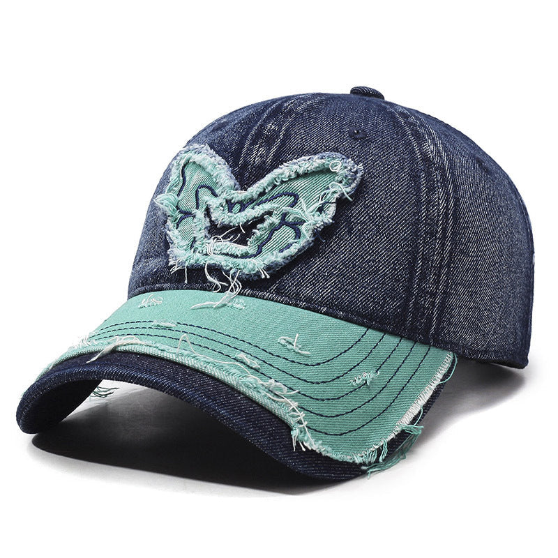 Cappellino da Baseball Denim Retro Wings