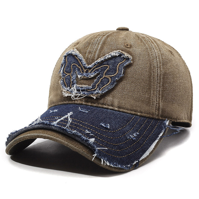 Cappellino da Baseball Denim Retro Wings