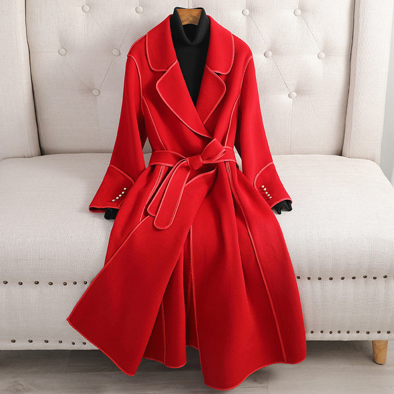 Cappotto in Lana Rovesciato Rapsodia Elise Leroy