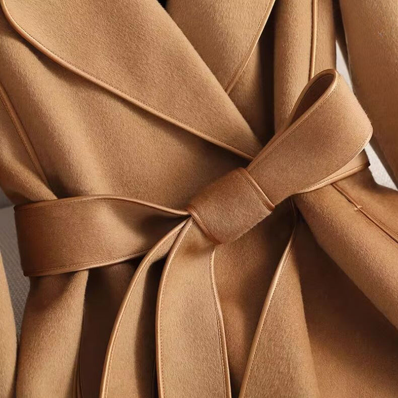 Cappotto in Lana Rovesciato Rapsodia Elise Leroy