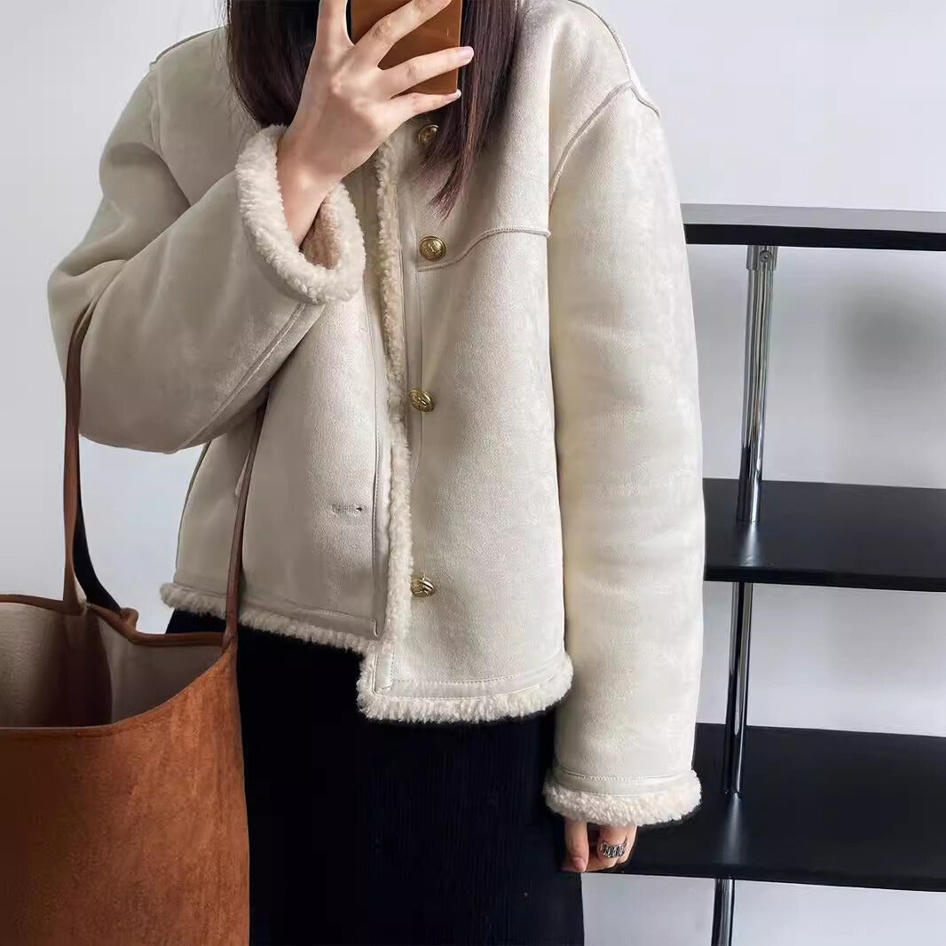 Cappotto Chic Sherpa Elise Leroy