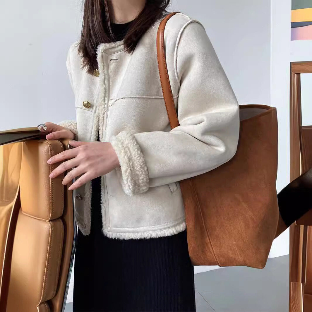 Cappotto Sherpa Chic Elise Leroy