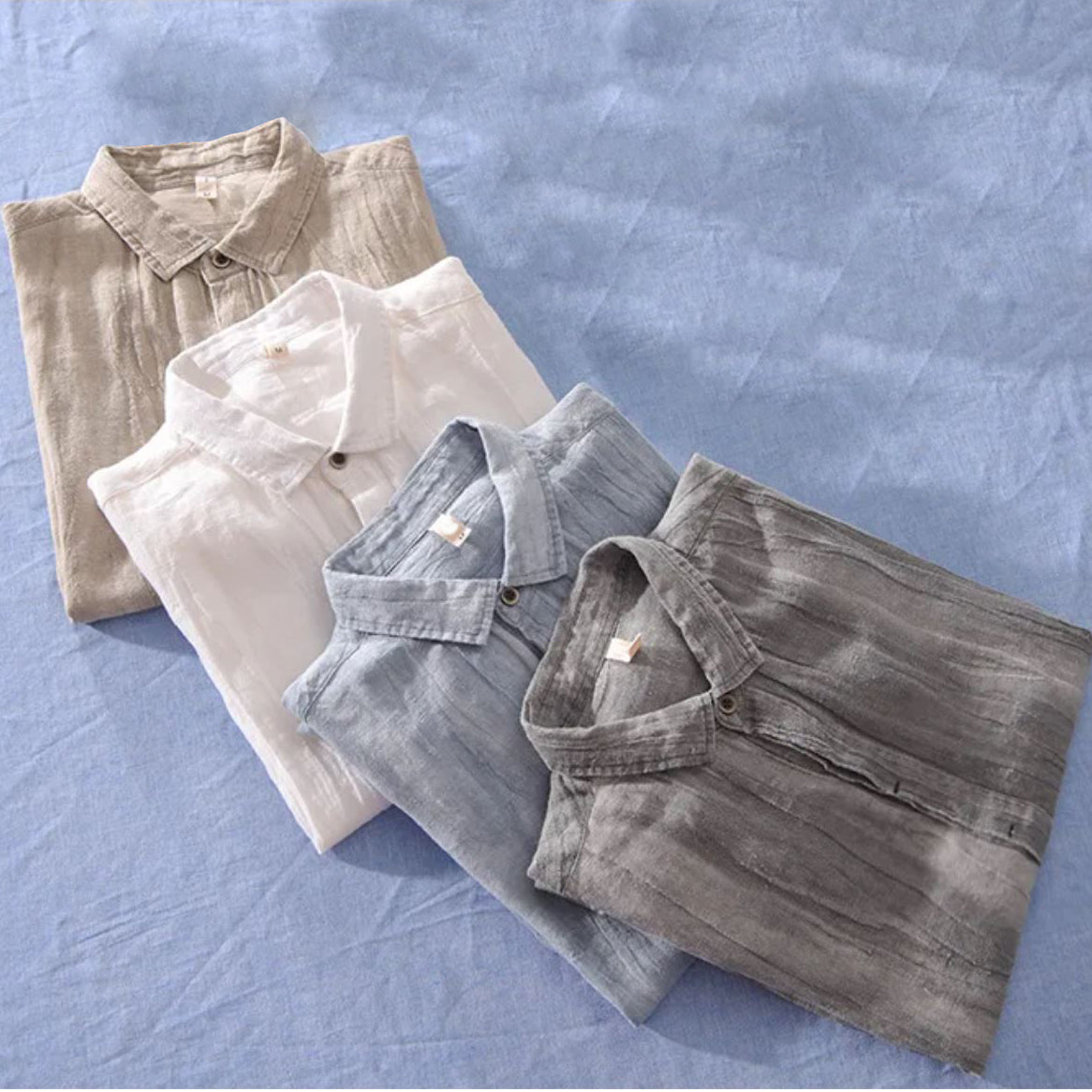 Camicia in Lino Felix Grant Coral Bay