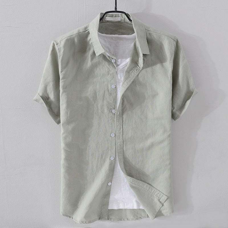 Camicia in Lino Relaxed Felix Grant