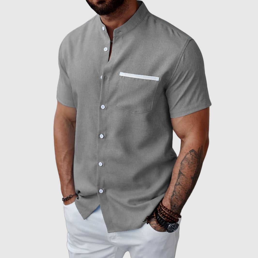 Felix Grant Camicia Henley Estiva